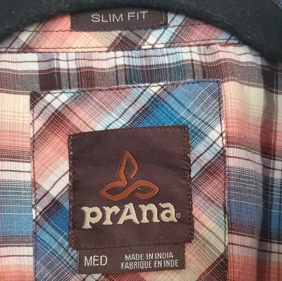 Men's Prana Button Down Shirt - Picture 4 of 4